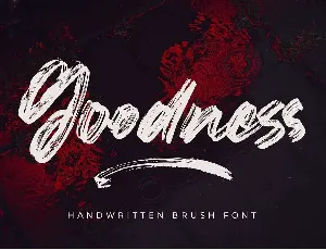 Goodness font