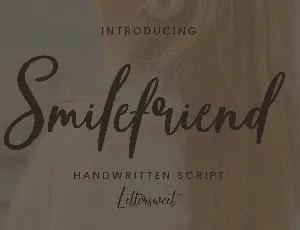 Smilefriend font