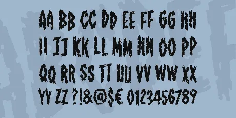 Shallow Grave BB font