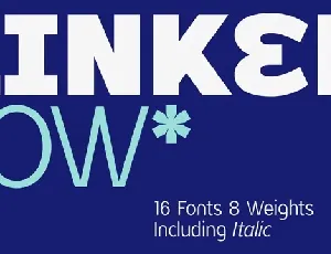 Linked Now font