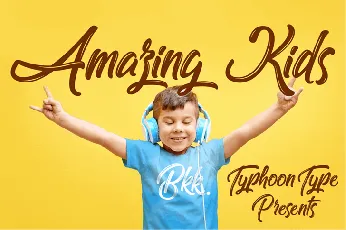 Amazing Kids font