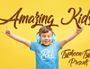 Amazing Kids font