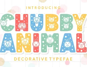 Chubby Animal font