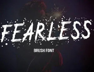 Fearless Brush font