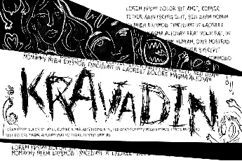 vtks kravadin font