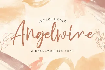 Angelwine font