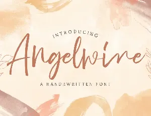 Angelwine font