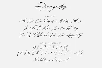 Diragades font