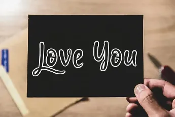 Home Love Script font