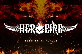 Hero Fire font