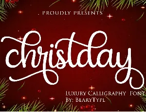 Christday font