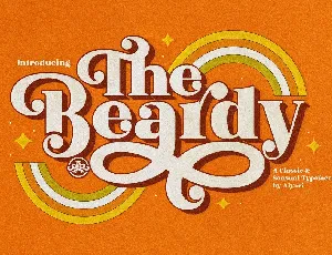 The Beardy font