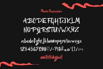 Hogan Brush font