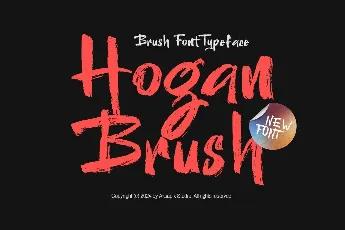 Hogan Brush font