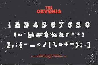 Oxvemia font