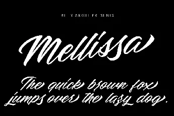 Mellissa font