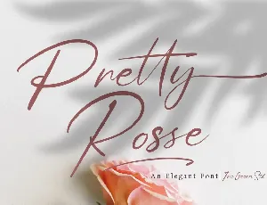 Pretty Rosse font