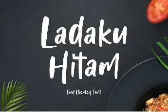 Ladaku Hitam font