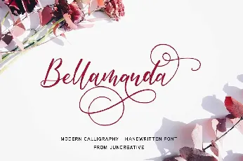 Bellamanda font