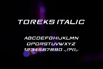 Toreks Typeface font