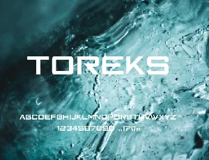 Toreks Typeface font