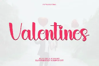 Valentines Typeface font