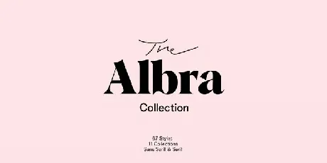 Albra Family font