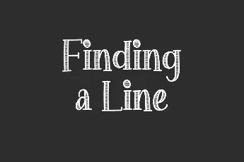 Finding a Line font