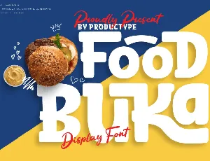 Food Buka Personal font