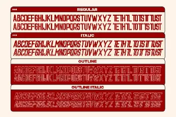 Light Sport font