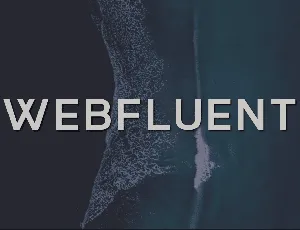 Webfluent font