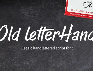 Old Letterhand font