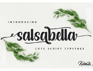 Salsabella Cute Script font