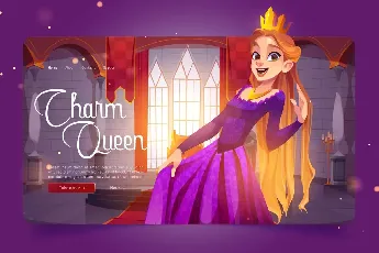 Charm Queen Demo font