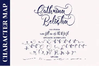 Cathrina Belisha font