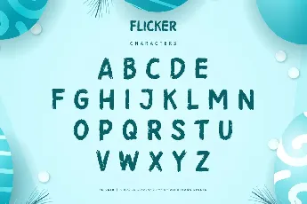 Flicker font