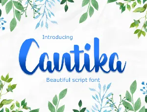 cantika font