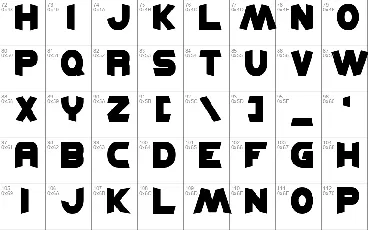 Kickflip BRK font