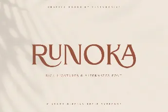 Runoka font