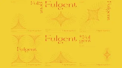 Fulgent font