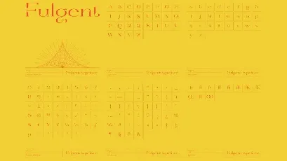 Fulgent font