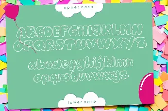 Balonku Cartoon font