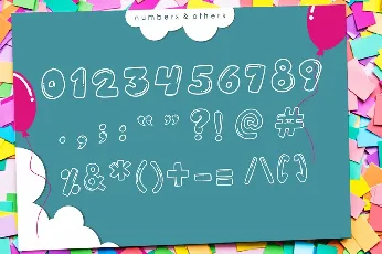 Balonku Cartoon font