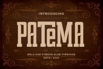 Patema font