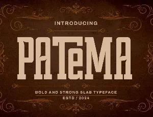 Patema font