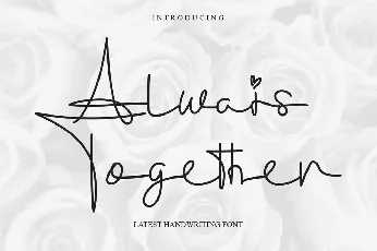 Always Together font