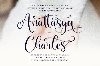 Benttaria Delissha font