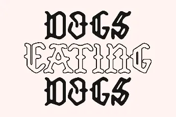 TF Caredog DEMO font