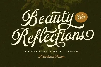 Beauty Reflections font