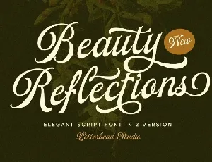 Beauty Reflections font